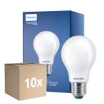 Monipakkaus 10x Philips MASTER LED Lamppu Ultra Efficient E27 Päärynä Matta 2.3W 485lm - 827 Erittäin Lämmin Valkoinen | Korvaa 40W