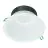 Philips LED Alasvalo Coreline DN142B Aluminium Valkoinen 19.2W 2350lm 60D - 830 Lämmin Valkoinen | Odetnij 200mm - IP54 - Himmennettävä - Valkoinen Heijastin