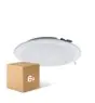 Monipakkaus 6x Monipakkaus 6x LED Alasvalo Pan 24W 1920lm 830 Lämmin Valkoinen | 225mm - Odetnij 195mm