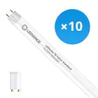 Monipakkaus 10x Ledvance LED Putki T8 Value (EM/Mains) Standard Output 18.3W 2000lm - 830 Lämmin Valkoinen | 150cm - Korvaa 58W