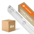 Monipakkaus 6x Ledvance LED Loisteputkivalaisimet Vedenkestävä Kosteudenkestävä Value 20W 2400lm - 840 Kylmä Valkoinen | 120cm 