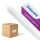 Monipakkaus 4x Philips LED Loisteputkivalaisimet Ledinaire BN021C 10W 960lm - 830 Lämmin Valkoinen | 60cm
